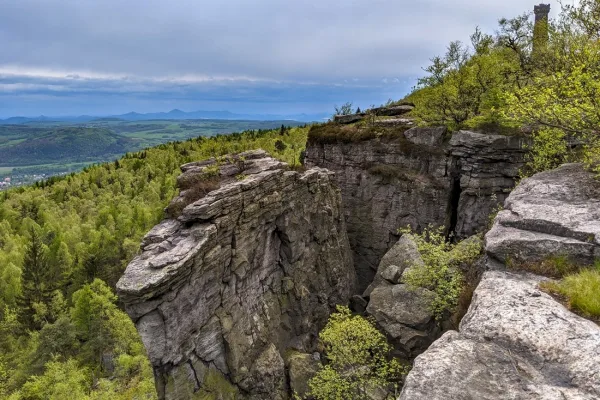 Děčínský Sněžník - Mšeno